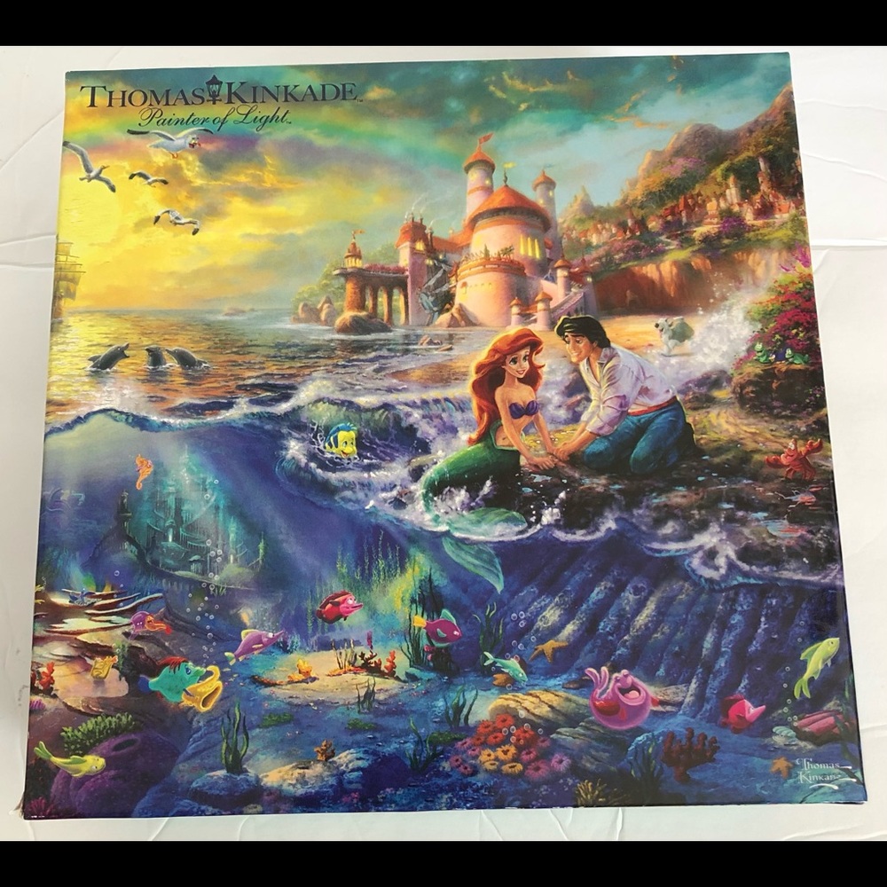 750 pc Thomas Kinkade The Little Mermaid Puzzle